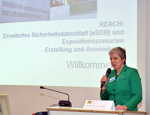 Eröffnung der Veranstaltung durch Frau Ministerialdirigentin Dipl.-Ing. Univ. Sabine Nießen