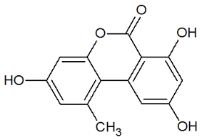 Abbildung 1: Chemische Struktur von Alternariol