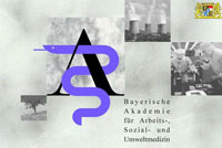Logo: Bayerische Akademie für Arbeits- Sozial- und Umweltmedizin