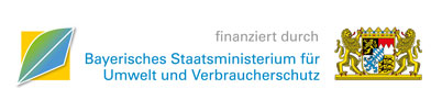 logo für Projekte finanziert vom Bayerischen Staatsministerium für Umwelt und Verbraucherschutz