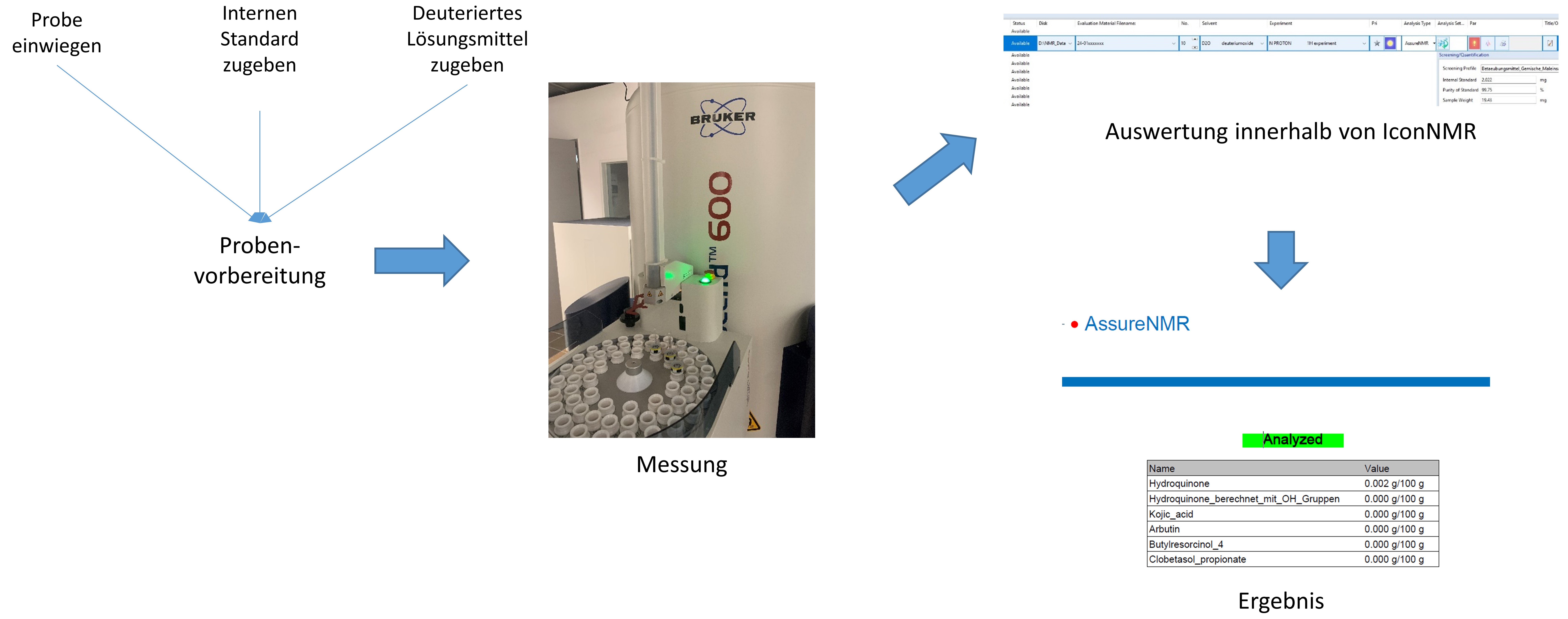 Prozessschema AssureNMR Prozessschema AssureNMR
