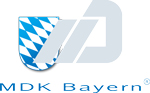 Logo des Medizinischen Diensts der Krankenversicherung in Bayern