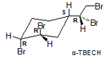Strukturformel von alpha-TBECH.