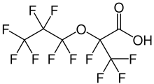 Strukturformel HFPO-DA