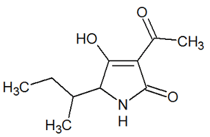 Chemische Struktur von Tenuazonsäure