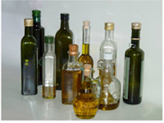 Olivenölflaschen
