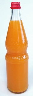 Bild einer Flasche mit orangenem ACE-Getränk