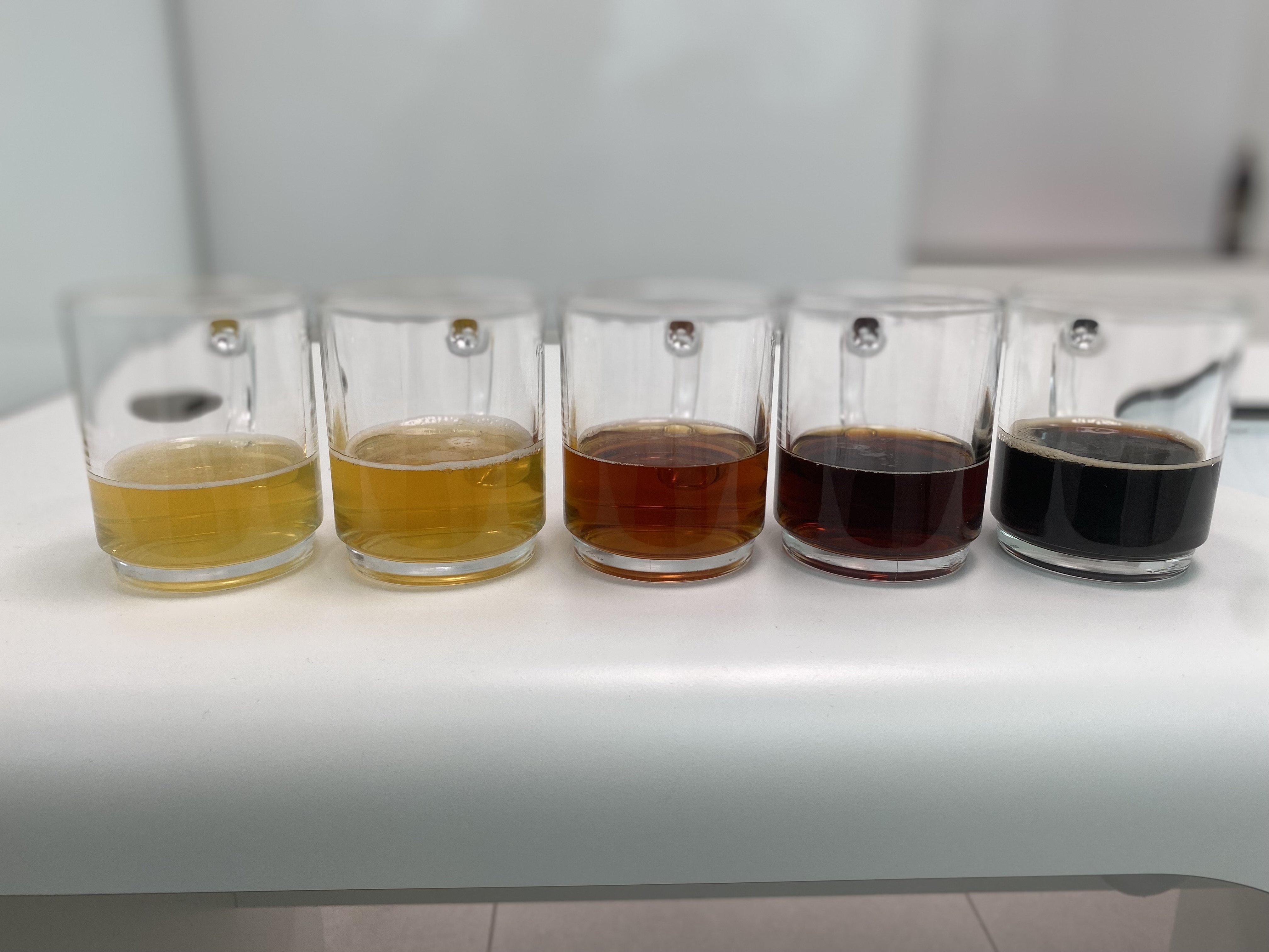 Biere in der Analyse.
