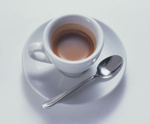 Abbildung einer Tasse Kaffee