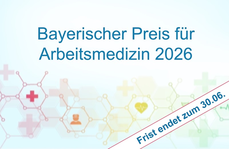 Medizinische Symbole auf blauem Hintergrund.